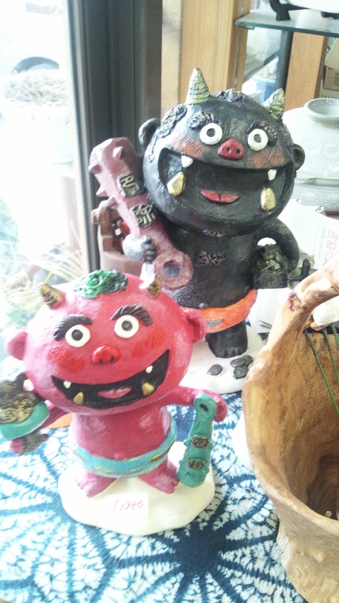 oni おに 鬼さん ＊＊＊＊ - 有限会社大楽陶器店::鹿児島市の谷山地区
